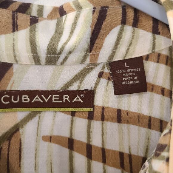 Cubavera short sleeve button down shirt - Picture 3 of 6